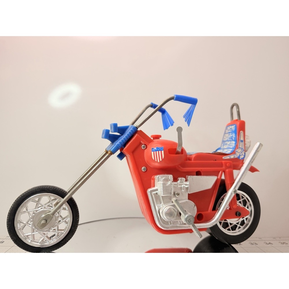 Vintage 1970s Durham Industries Easy Rider / Chopper Motorcycle Toy
